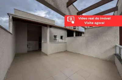 Cobertura, 2 dormitórios, suíte, 1 vg, bairro vila assunção, santo andré/sp.