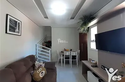 Cobertura com planejados, 02 dormitórios e 02 vagas – vila pinheirinho, santo andré.