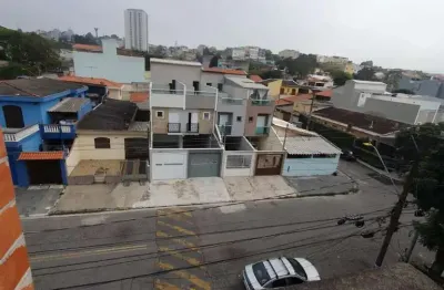 Cobertura com 02 quartos, 02 vaga de garagem, vila pires, santo andré - sp.