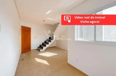 Oportunidade! cobertura lançamento, 2 dormitórios, suíte, 1 vg, santo andré/sp