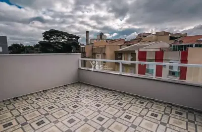 Cobertura 124m² a venda no bairro jardim progresso, santo andré - sp.