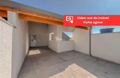 Cobertura nova, 2 quartos, suíte, bairro parque novo oratório, santo andré/sp.