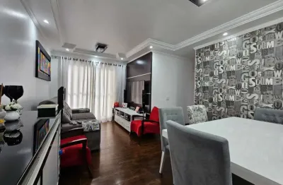 Apartamento à venda de 67m²,  3 dormitórios e 1 suíte em condomínio com lazer completo na vila homero thon