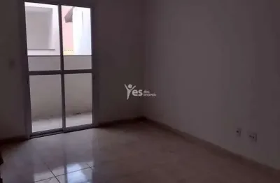 Apartamento com 02 dormitórios, sala com sacada, 01 vaga, vila pires, santo andré.