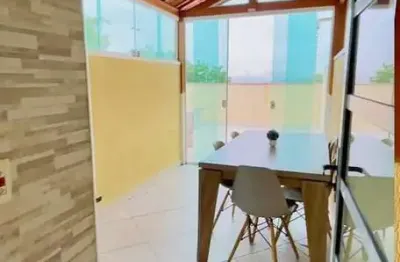 Cobertura 2 dormitórios à venda em santo andré, jardim utinga - churrasqueira e quintal privativo