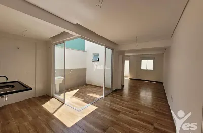 Apartamento sem condomínio, 01 dormitório e 01 vaga de garagem - bairro jardim, santo andré.