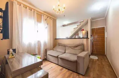 Cobertura sem condomínio, 02 dormitórios, 01 vaga, no bairro vila tibiriçá santo andré.