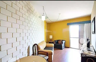 Apartamento de 40m² com 01 dormitório e 01 vaga de garagem, no bairro centro  em são bernardo do campo - sp