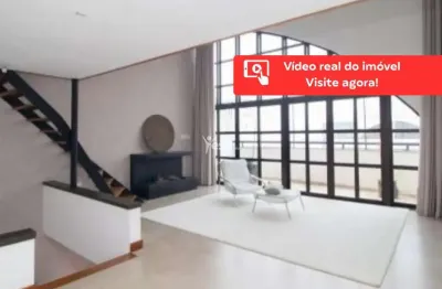 Cobertura semi mobiliado para a venda com 280m² de área útil, sendo 2 suítes, 3 banheiros e 4 vagas de garagem - centro - santo andré - sp