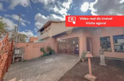 Casa térrea excelente localização, 250m², 5 dormitórios, 4 vagas c/área para espação - campestre
