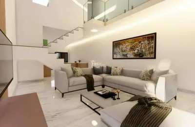 Sobrado moderno em fase final de construção no parque jaçatuba – 3 suítes e 4 vagas