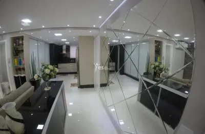 Apartamento 128m² com varanda gourmet e lazer completo em santo andré - venda