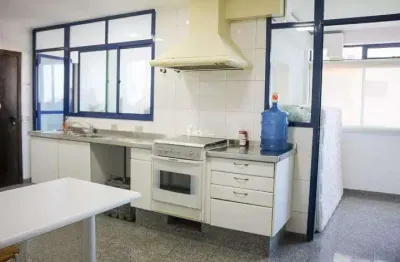 Apartamento semi mobiliado a venda com 190m² - vila valparaíso - santo andré - sp