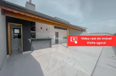 Cobertura alto padrão com 149,23 m2  2 vagas no parque das nações em santo andré distribuídos