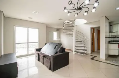 Linda cobertura semi mobiliada a venda em santo andré - bairro jardim com 150m² de área útil