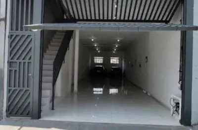 Sobrado com salão à venda em utinga, santo andré 2 dorm. 280m² 3 wc em av. de grande movimento.