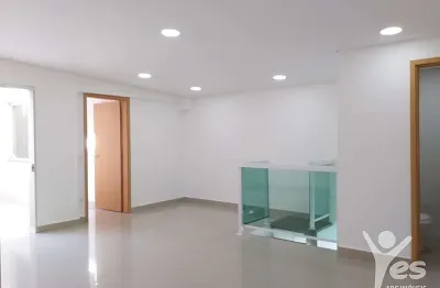Apartamento duplex com 03 dormitórios sendo 03 suites e 02 vagas de garagem - jardim, santo andré