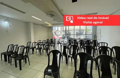 Salão comercial  para locação com 129 metros no centro de santo andré