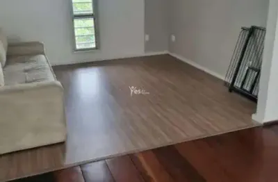 Apartamento semi mobiliado com 205m²em vila bastos, santo andré