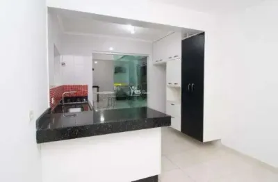 Sobrado semi mobiliado a venda com 163m² de área construída, sendo 3 dormitórios, 1 suíte com armários, 2 banheiros e 2 vagas de garagem - bairro campestre -santo andré - sp