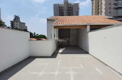 Cobertura à venda em santo andré, campestre - 163.44m² - baixo condomínio com elevador