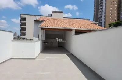 Cobertura baixo condomínio com elevador em santo andré - campestre, pronto para morar, 163.44m²