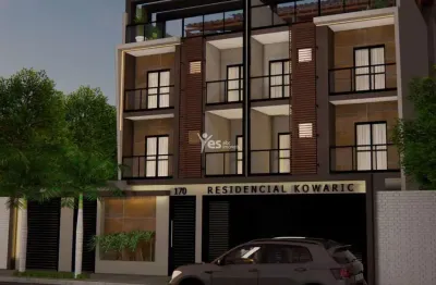 Lançamento!! cobertura à venda com 3 dorms, sendo 1 suíte com elevador - jardim bela vista