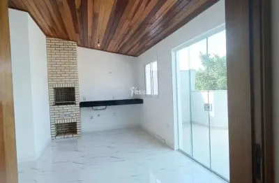 Sobrado novo próximo ao shopping abc  bairro paraíso, com área gourmet na cobertura