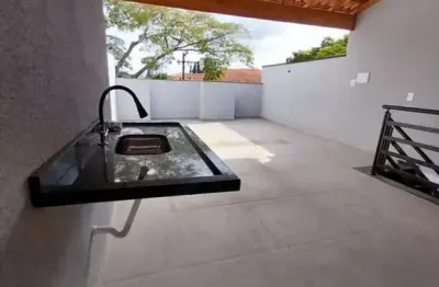 Casa com 3 quartos à venda na Rua Otávio Marques, 37, Vila Eldízia, Santo André