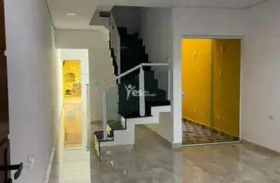 Sobrado a venda com 140m² com churrasqueira e quintal - vila camilópolis - santo andré - sp