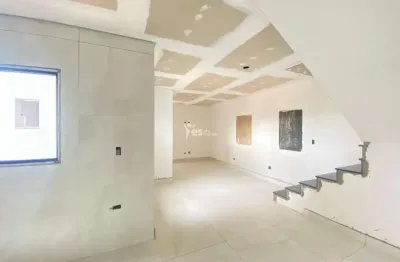 Cobertura à venda em santo andré, jardim santo antônio - baixo condomínio com elevador - em obras