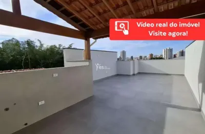 Cobertura novo prédio de condomínio baixo com 2 quartos 2 vagas localizado no bairro jardim bela vista em santo andré ;