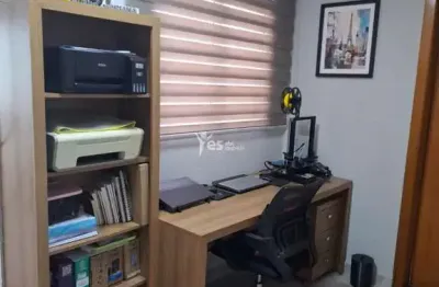 Cobertura com móveis planejados à venda. parque oratório, santo andré.