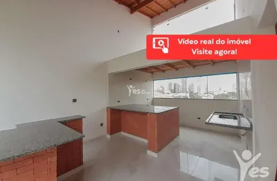 Cobertura sem condomínio, 02 dormitórios e 05 vagas de garagem - campestre, santo andré.