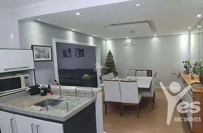 Casa de 130m² com 02 dormitórios sendo 01 suíte no vila humaitá, santo andré.