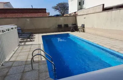 Apartamento à venda com 77m², 3 dorms, sendo 1 suíte, 2 vagas e lazer! - vila alzira em santo andré