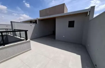 Cobertura 2 quartos 2 vagas com elevador localizado no bairro parque oratório em santo andré