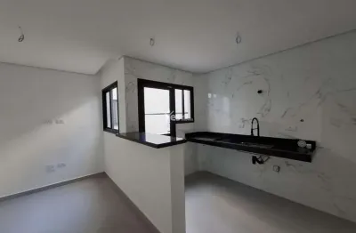 Apartamento novo prédio de condomínio baixo elevador  2 quartos 1 vaga localizado no bairro vila floresta em santo andré