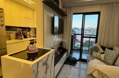 Apartamento à venda 58m², 2 dorms, sendo 1 suíte, 1 vaga e lazer! - vila curuçá em santo andré