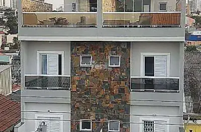 Cobertura baixo condomínio a venda com 2 dormitórios sendo um suíte na vila pires – santo andré