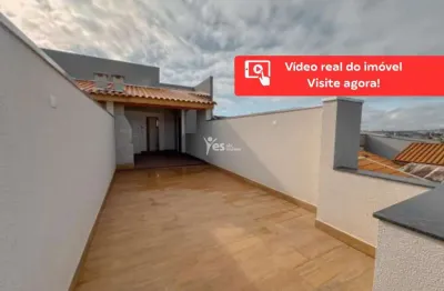 Cobertura 94 m2 com churrasqueira -2 dormitórios, 1 suíte, vila guarani