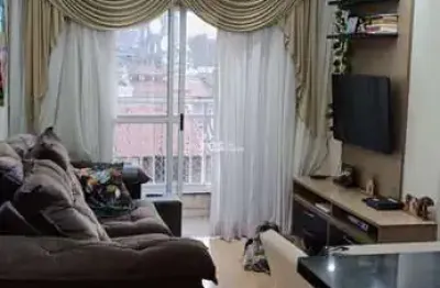 Apartamento mobiliado à venda em santo andré, vila américa - condomínio com lazer completo!