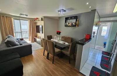 Apartamento semimobiliado com área de lazer completa em santo andré - vila eldízia