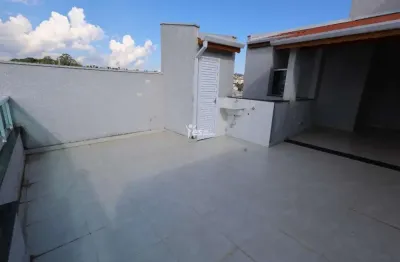 Cobertura  à venda,  de 91 m² com 2 quartos, 1 suíte e 1 vaga na vila pires - santo andré