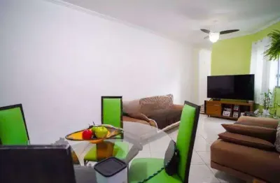 Apartamento de baixo condomínio com 70 m² com 3 dormitorios, elevador e 2 vagas na garagem na vila homero thon