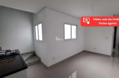 Cobertura em prédio baixo condomínio 2 quartos 2 banheiros com 84m² (42m² + 42m²) localizado no bairro silveira em santo andré