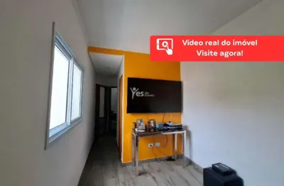 Cobertura em prédio condomínio baixo 2 quartos 2 banheiros 1 vaga com 123m2 localizado no bairro vila alzira em santo andré