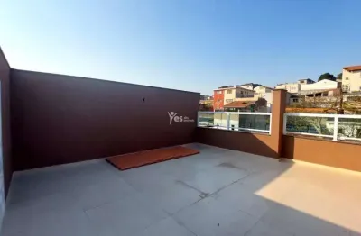 Cobertura baixo condomínio à venda em santo andré, vila linda com 2 dormitórios sendo um suíte