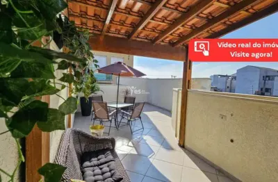 Cobertura à venda em santo andré, vila junqueira - semi-novo com banheiro social e quintal