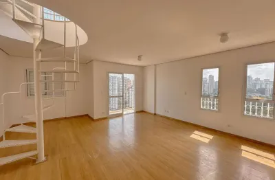 Cobertura duplex para locação com 234m² de área útil, no bairro jardim em santo andré - sp